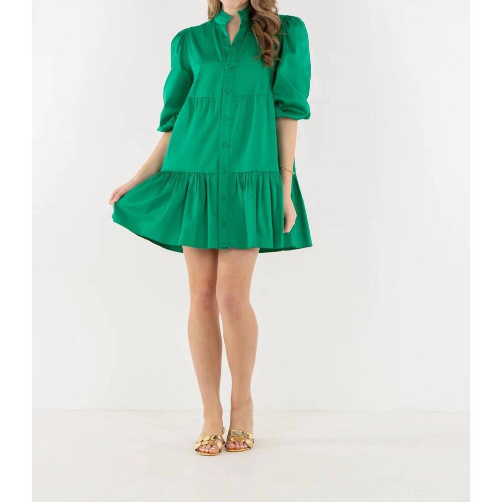 NEW EMILY MCCARTHY sadie dress in jellybean